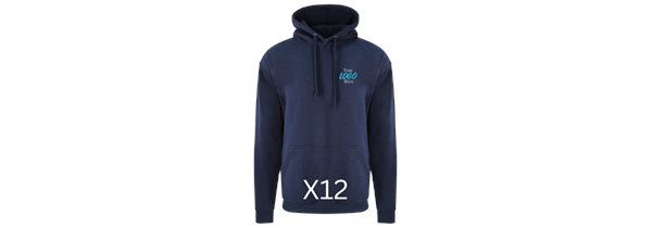 12 Pro RTX Hoodies Embroidered