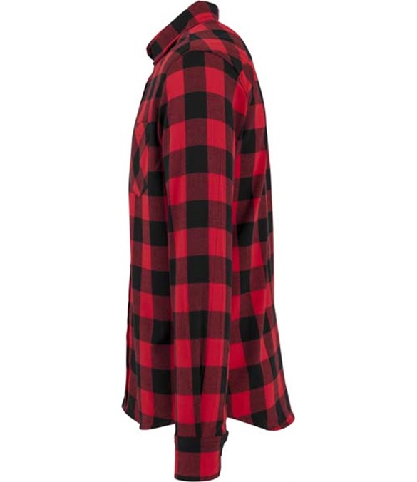 Checked flannel shirt