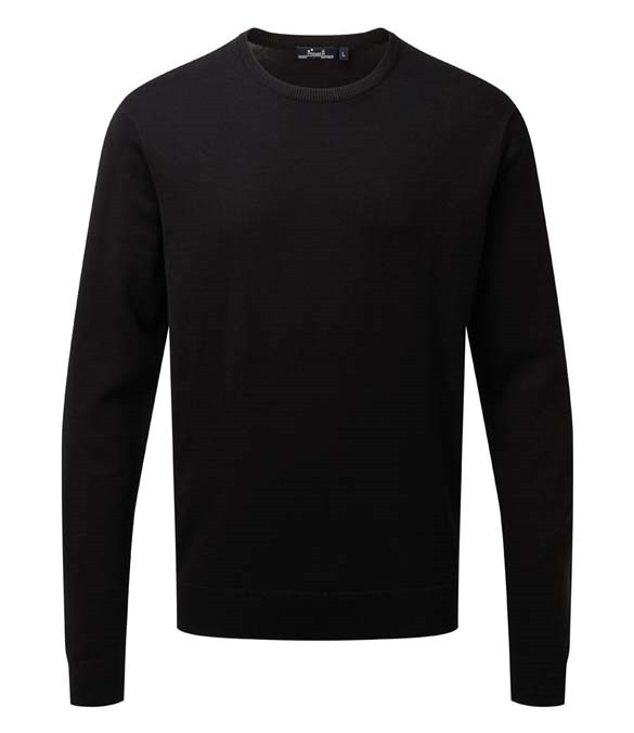 Premier Cotton Rich Crew Neck Sweater