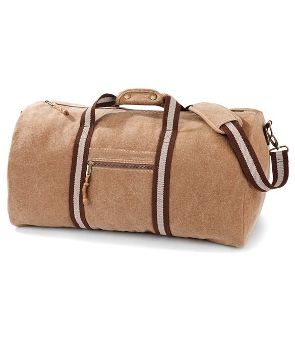 Quadra Vintage Canvas Holdall