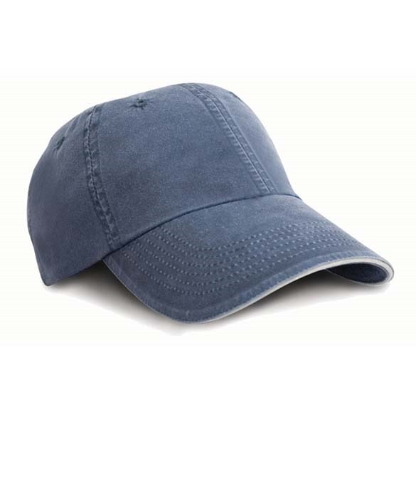 Result Washed Fine Line Cotton Cap