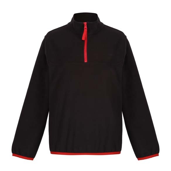 Kids half-zip microfleece