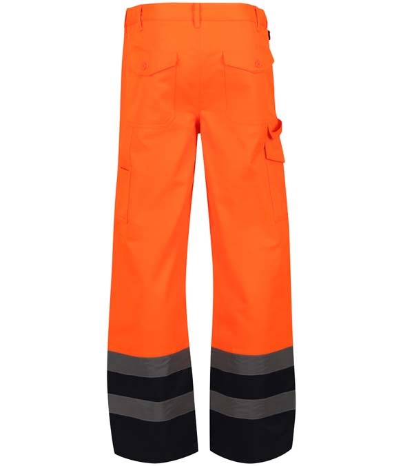 Regatta High Visibility Pro Cargo Trousers