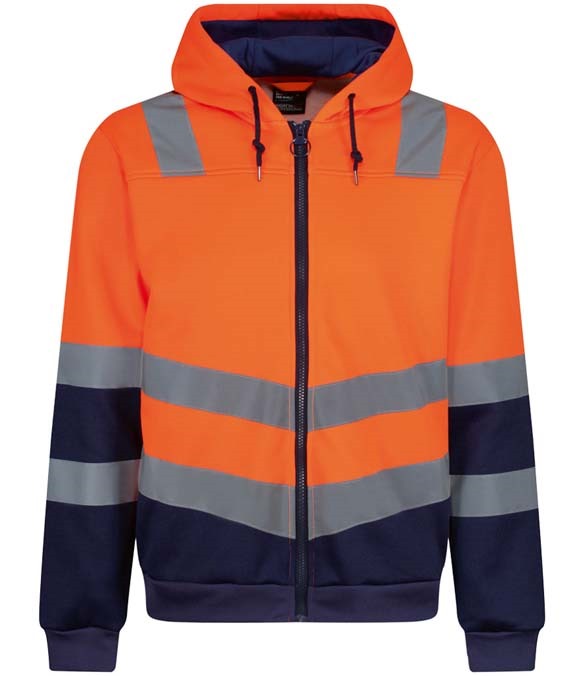 Regatta High Visibility Pro Full Zip Hoodie