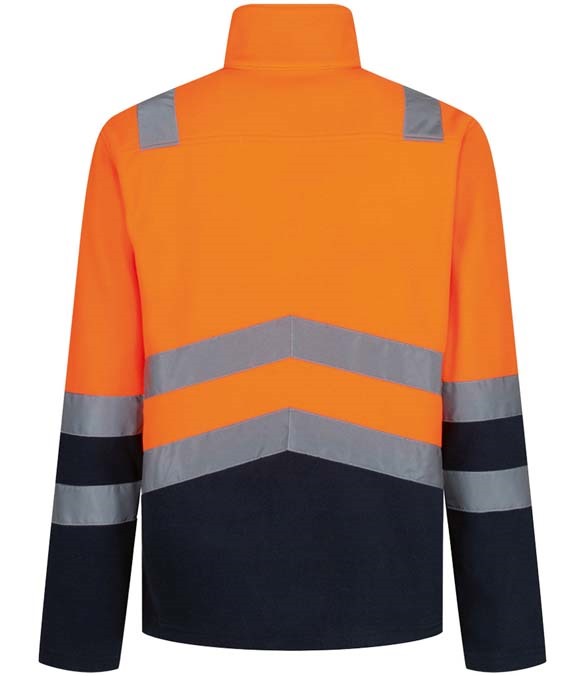 Regatta High Visibility Pro Half Zip Fleece Top