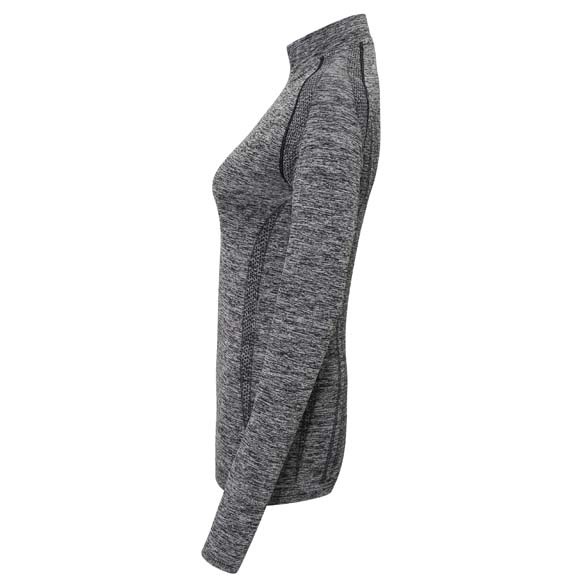 Women&#39;s TriDri&#174; seamless &#39;3D fit&#39; multi-sport performance zip top