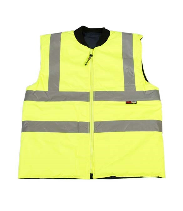 Warrior Phoenix Hi-Vis Reversible Bodywarmer