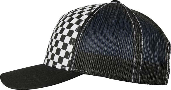 Checkerboard retro trucker (6506CB)